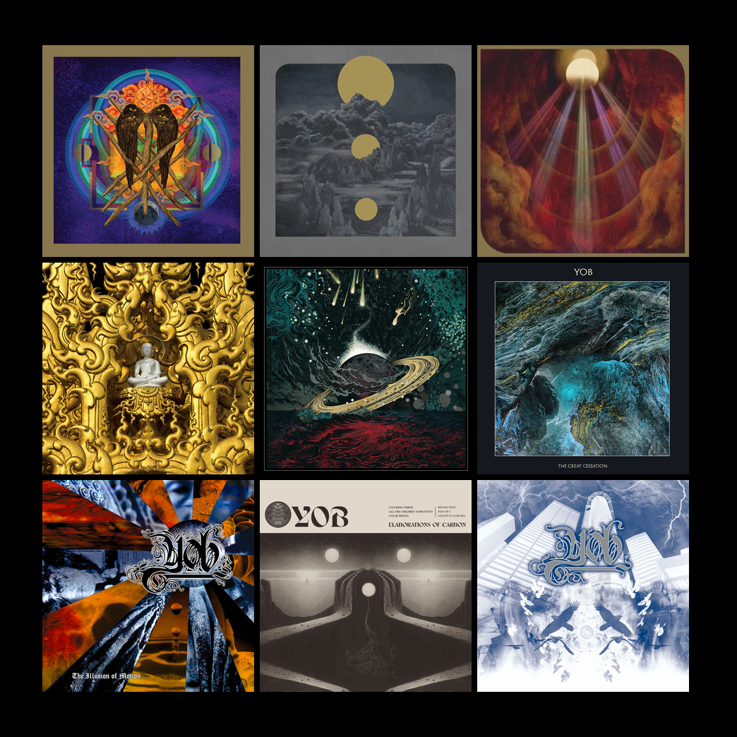 8 yob albums and 1 cave in album